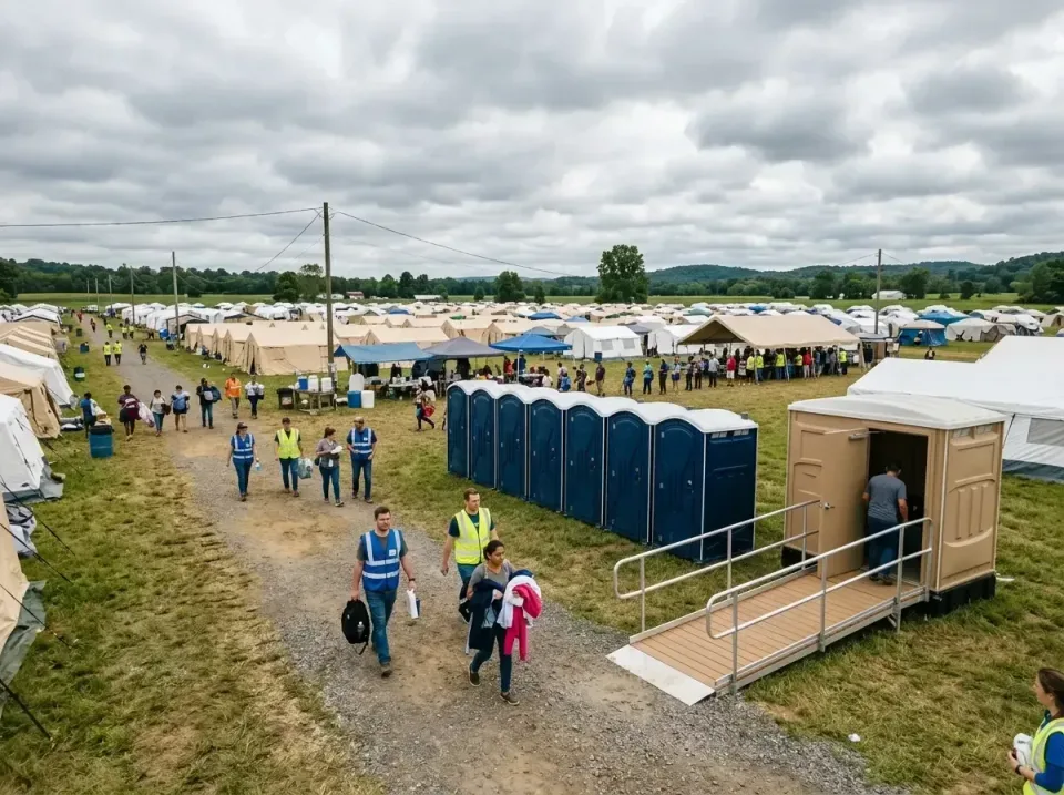 disaster-relief-camp-restrooms-010 — frequently asked questions, Dumpster & Portable Bathrooms Rental in Cockeysville, MD